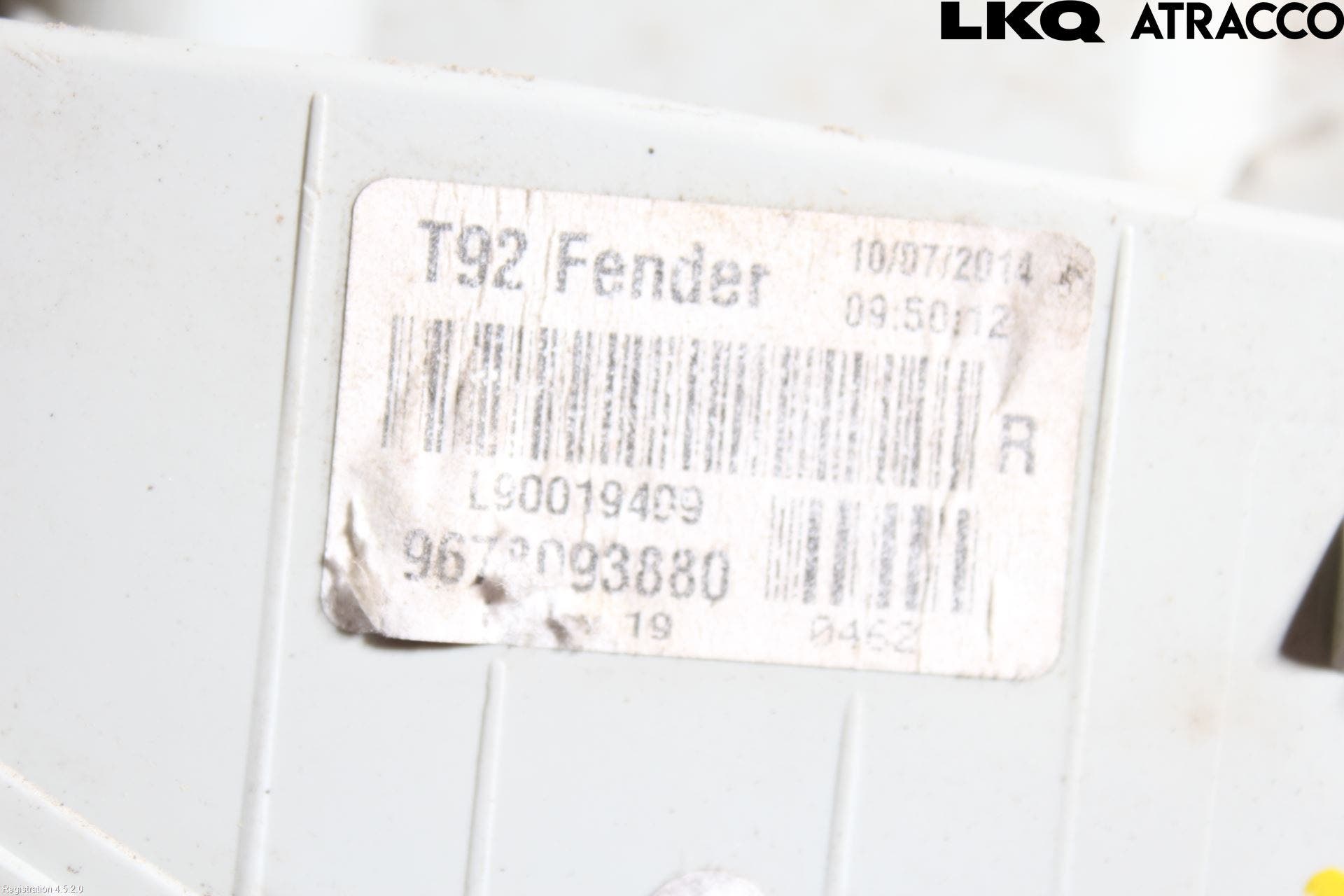 Peugeot 308 14-21 Bakljus Höger