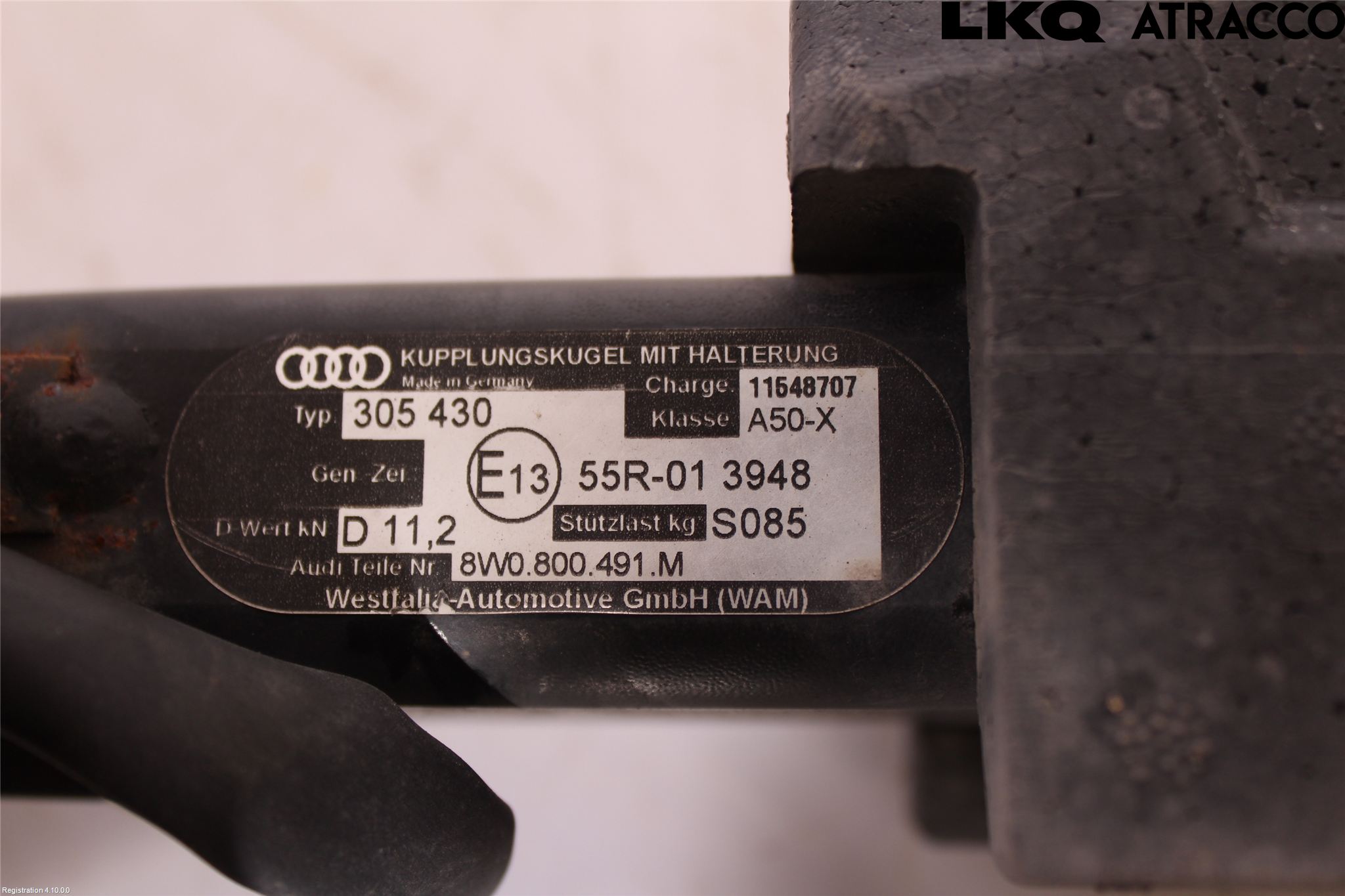 Audi A4/S4 B9 16-19 Dragkrok