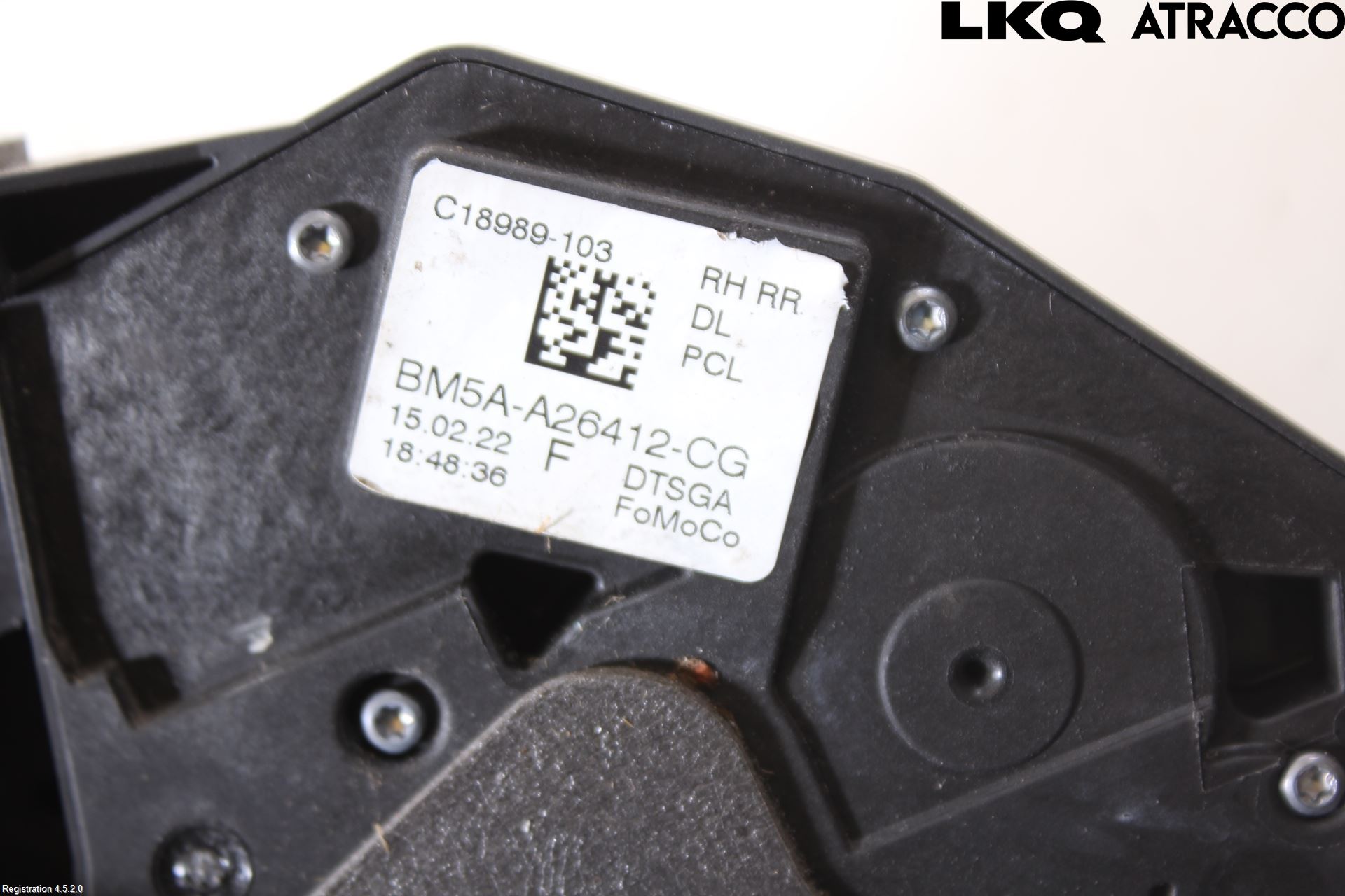 Ford MONDEO 15-22 Låskista-Dörrlås