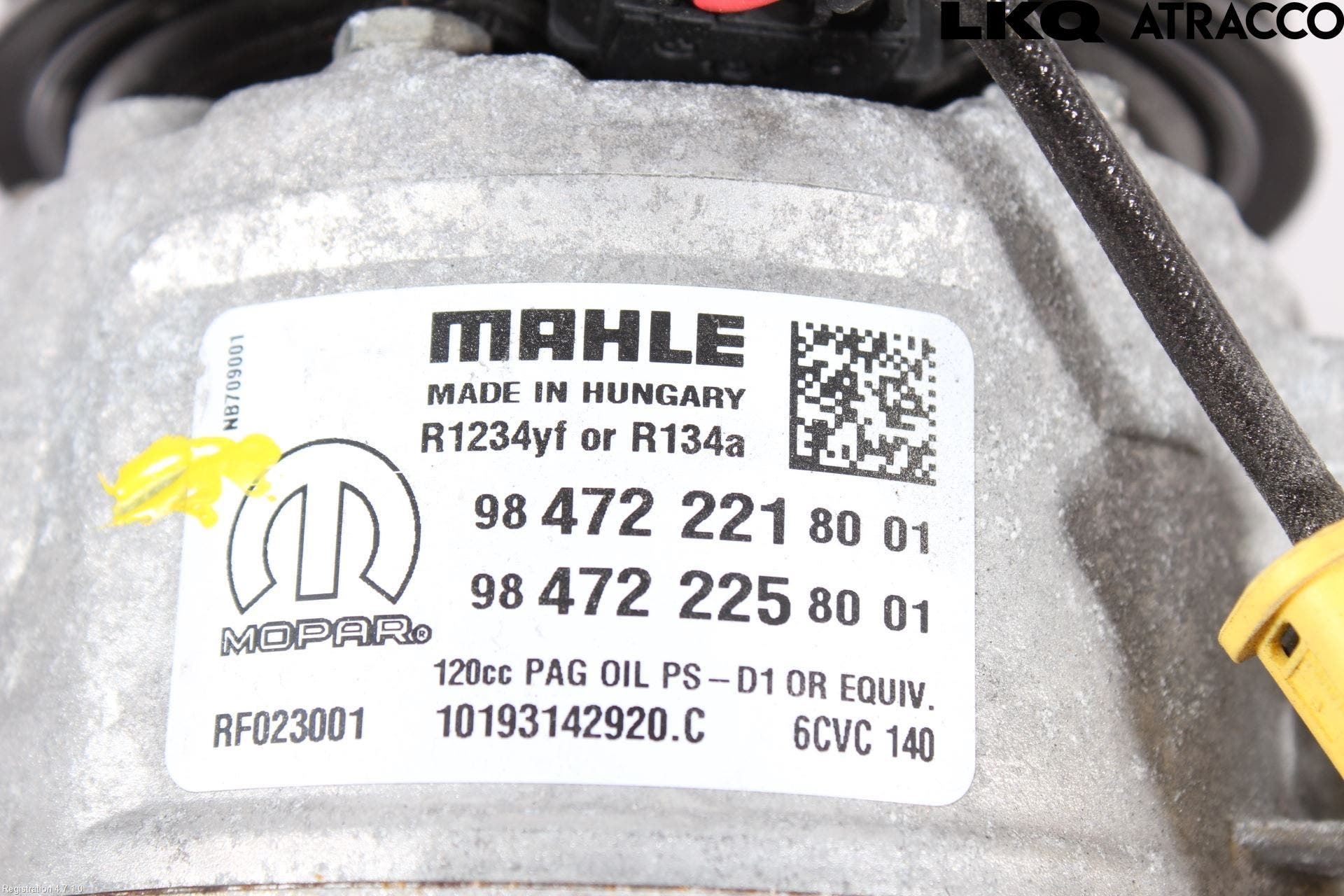 Peugeot 3008 17-24 Ac Kompressor