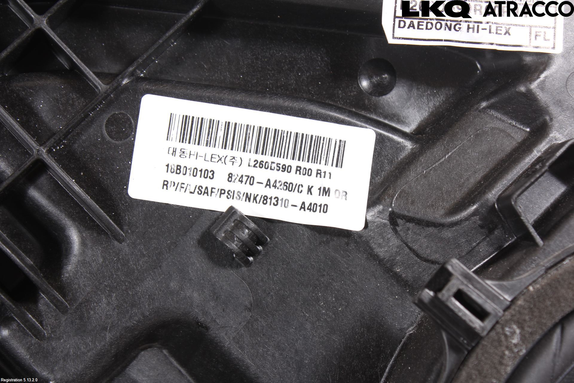 Kia CARENS III 13-19 Fönsterhiss El Kompl