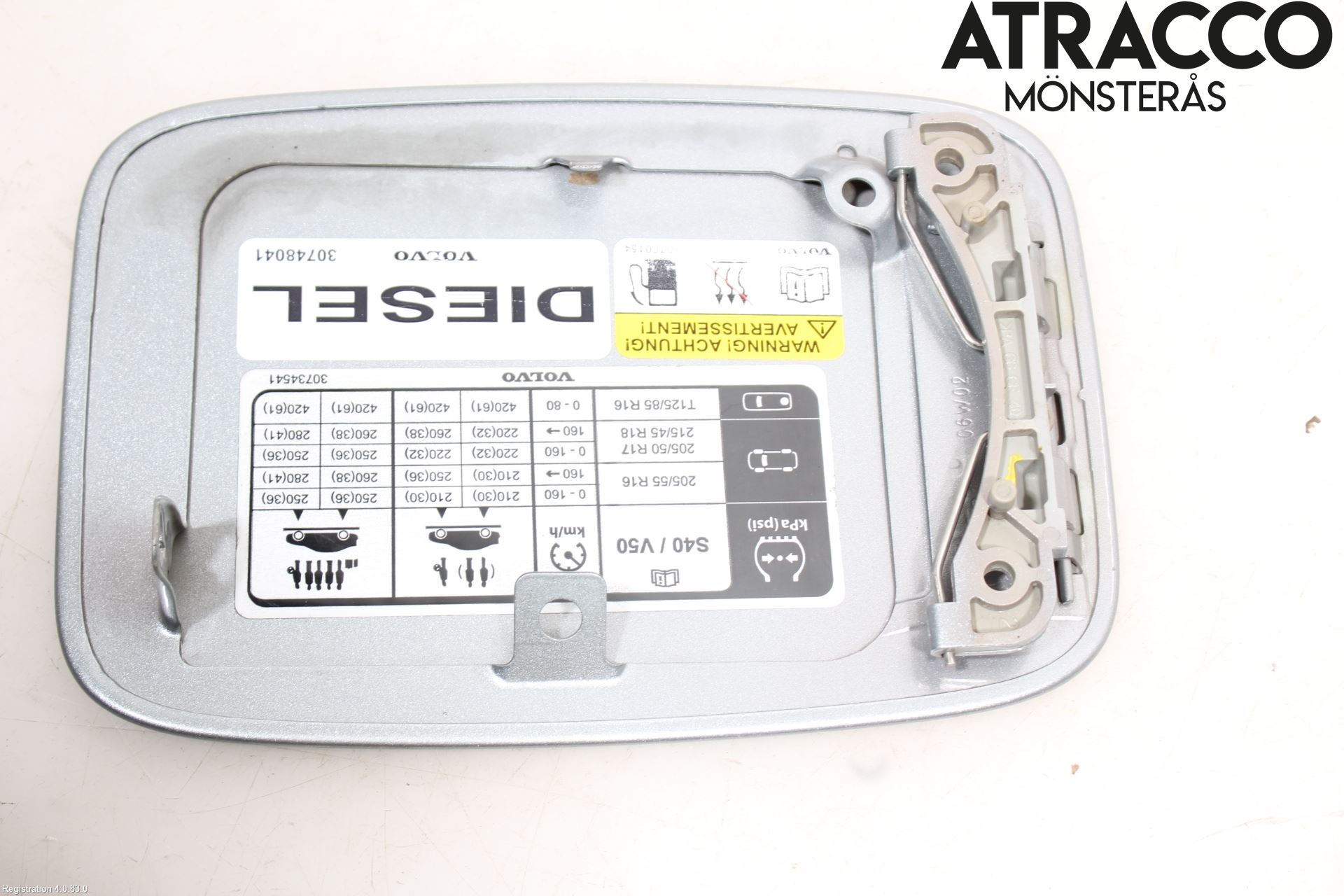 Volvo V50 04-07 Tanklucka