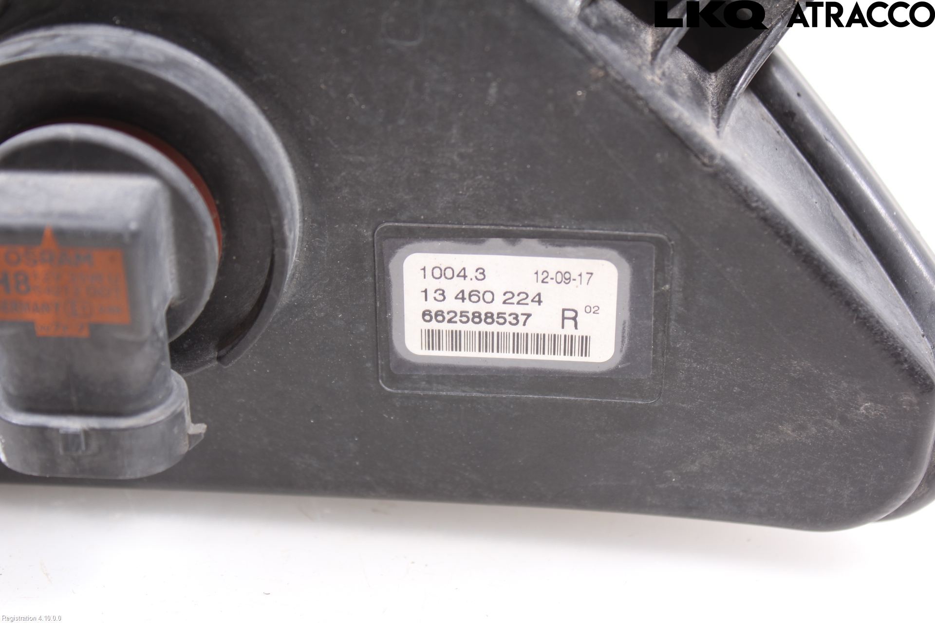 Opel INSIGNIA 17- Dimljus-Varselljus Fram