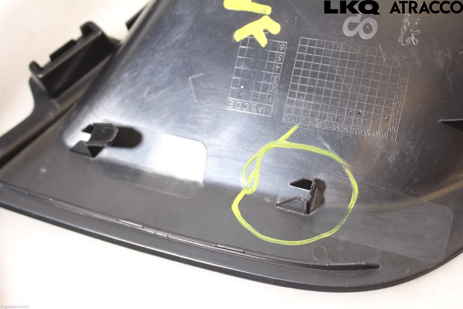 Peugeot 308 08-13 Positionsljus Fram Vä