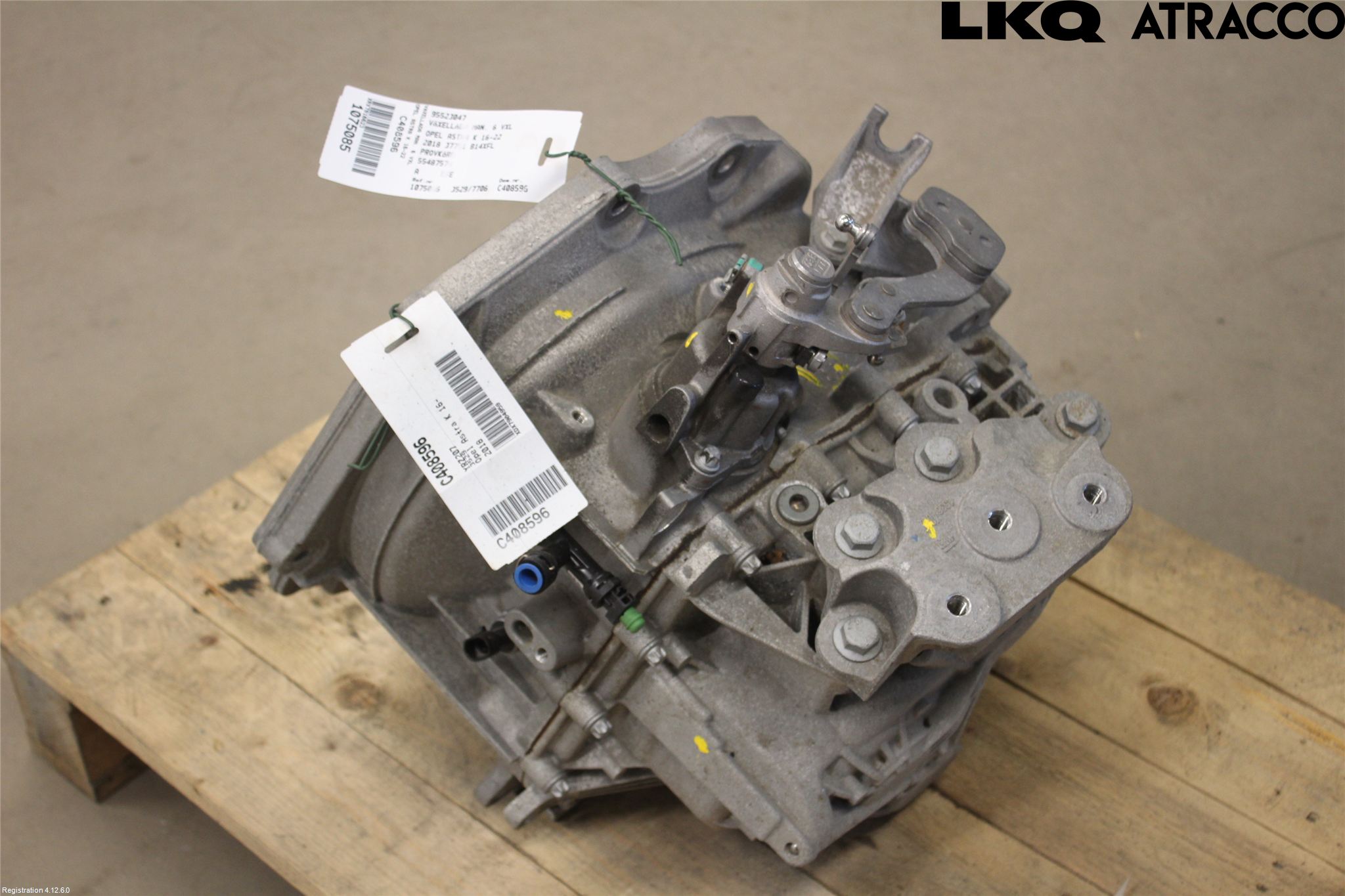 Opel ASTRA K 16-22 Växellåda Man 6 Vxl
