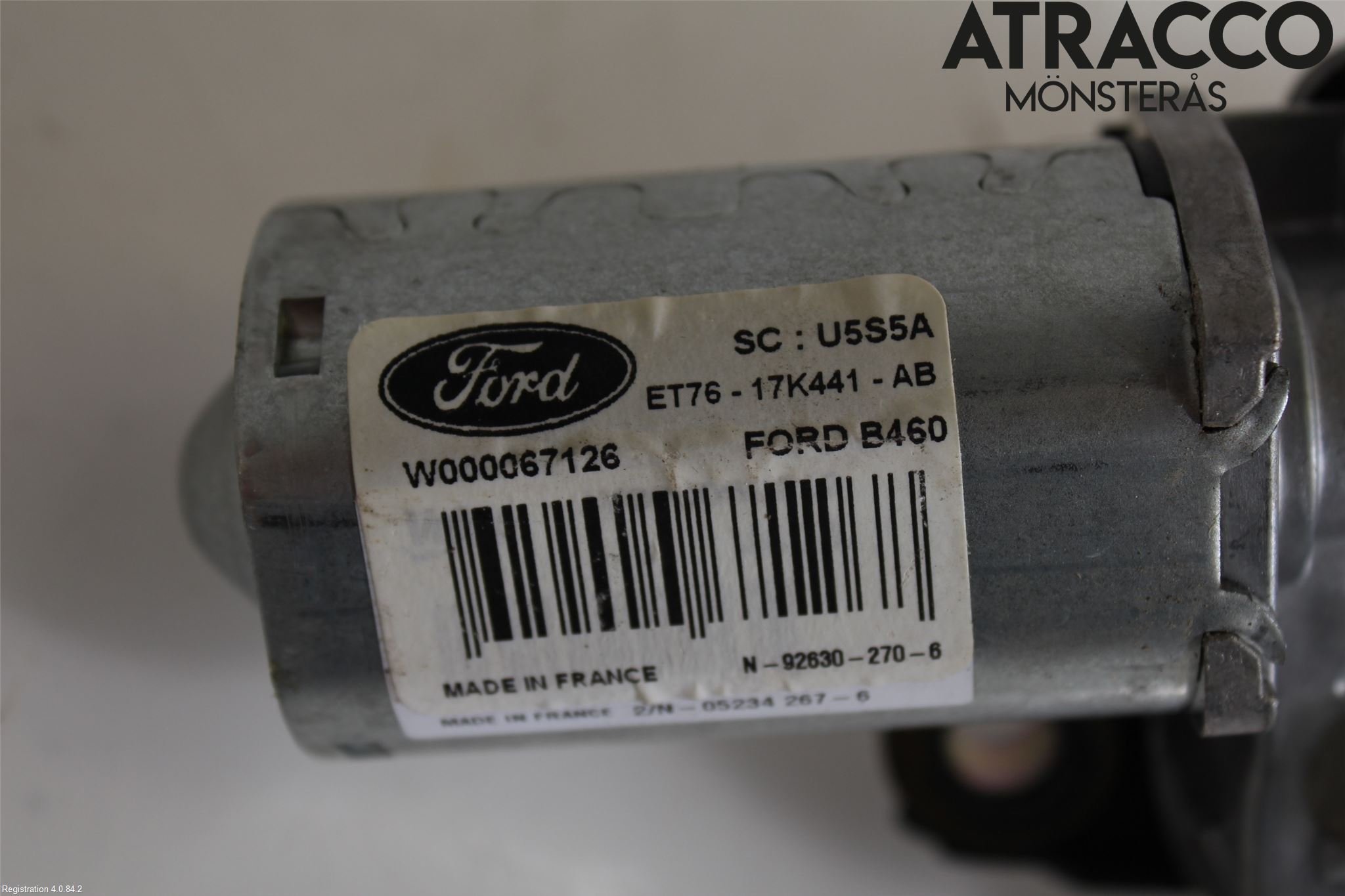 Ford TRANSIT/TOURNEO COURIER 13-23 Torkarmotor Baklucka
