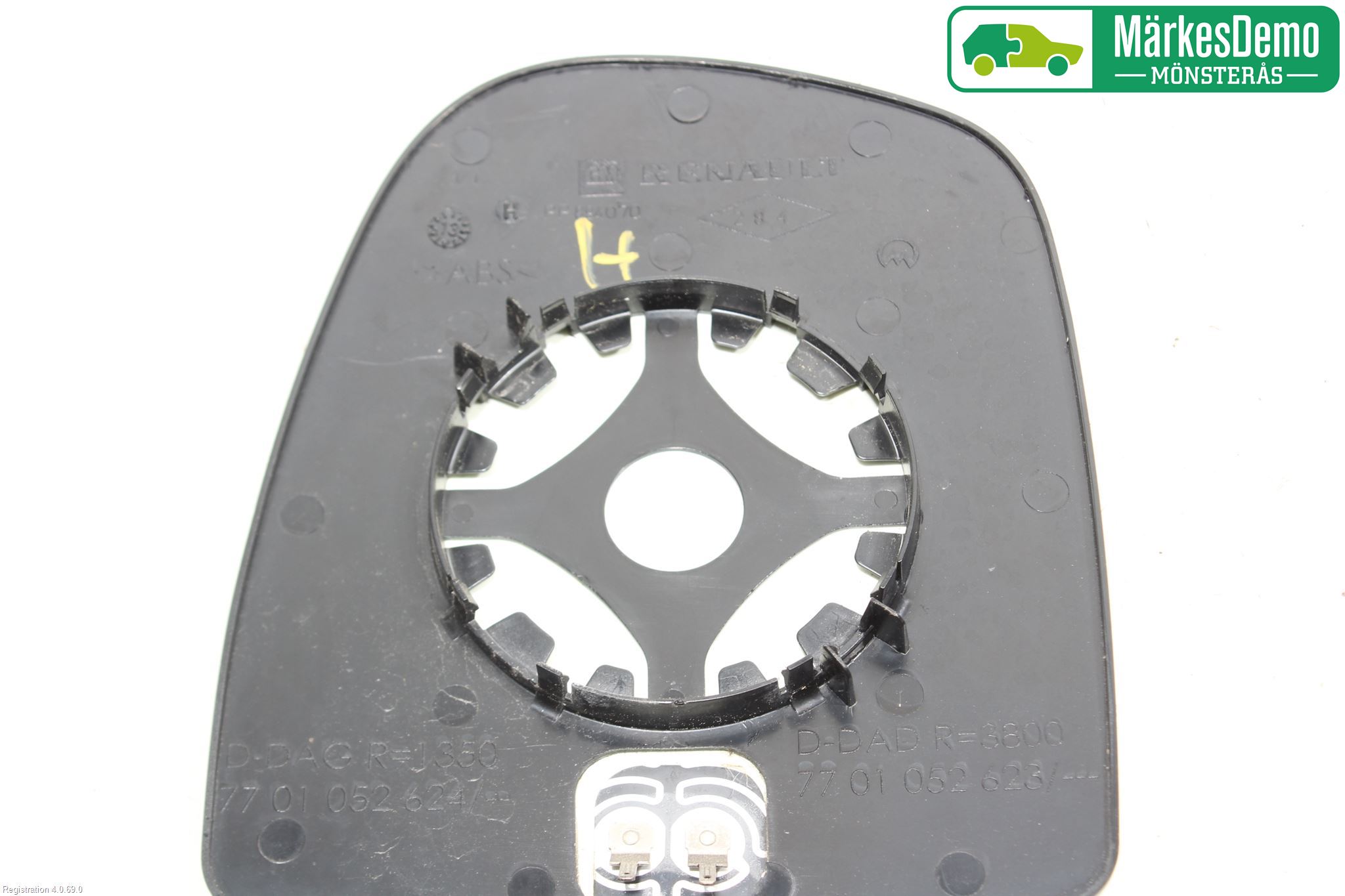 Opel VIVARO 01-14 Spegelglas Hö