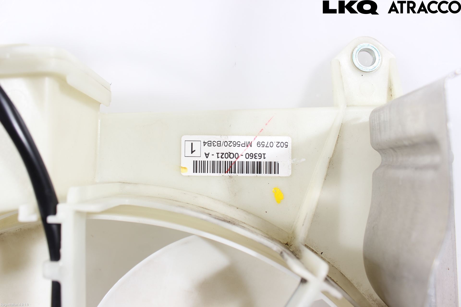 Toyota AYGO 15-21 Kylfläkt El