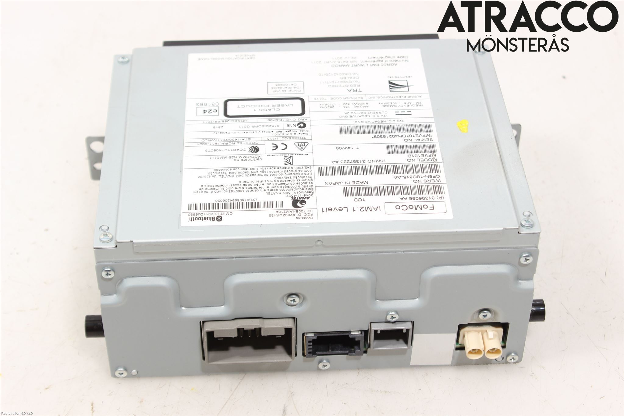 Volvo V40 12-19 Cd Radio - Multimediapanel