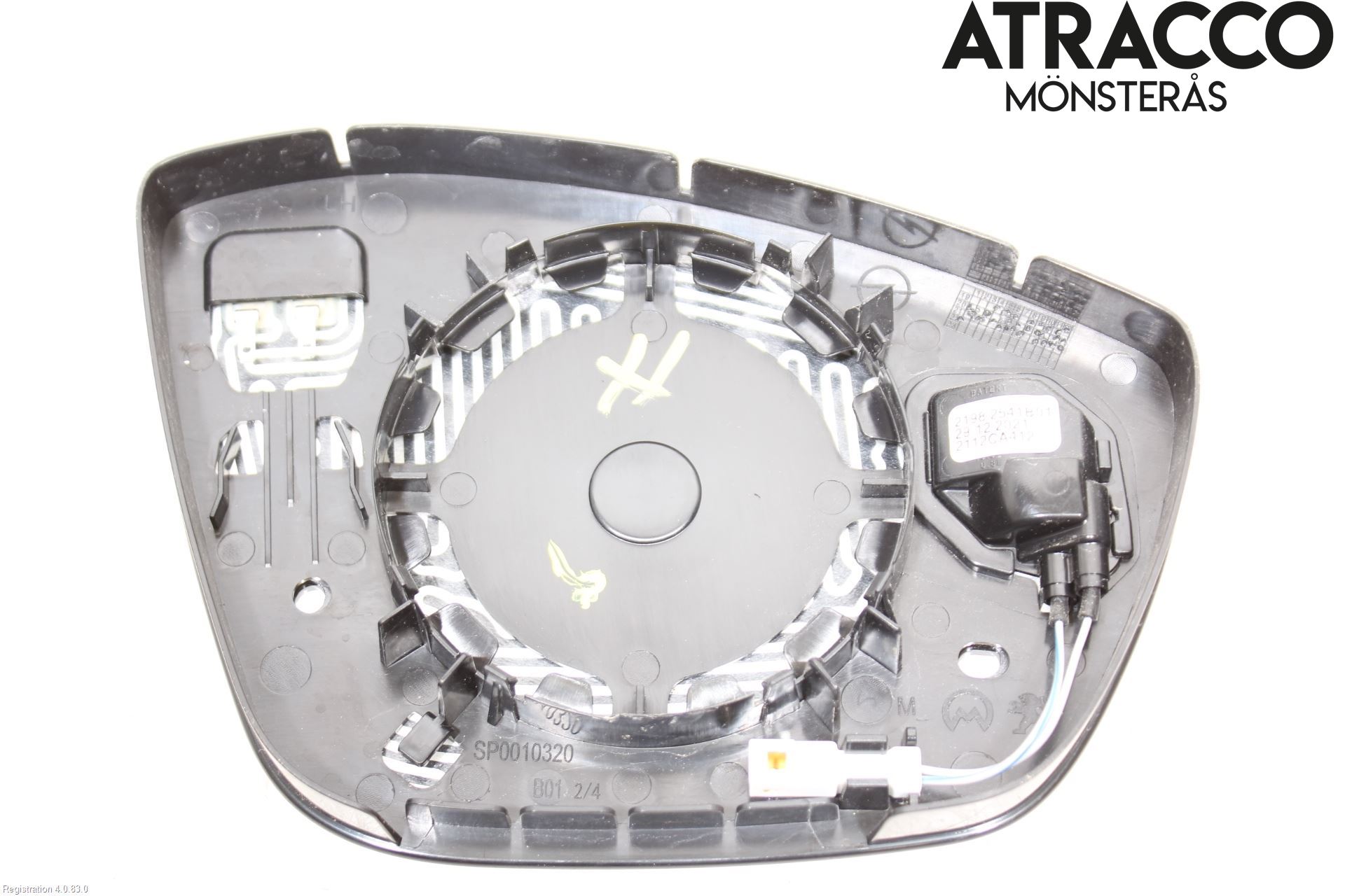 Opel CORSA F, CORSA-E 20- Spegelglas Hö