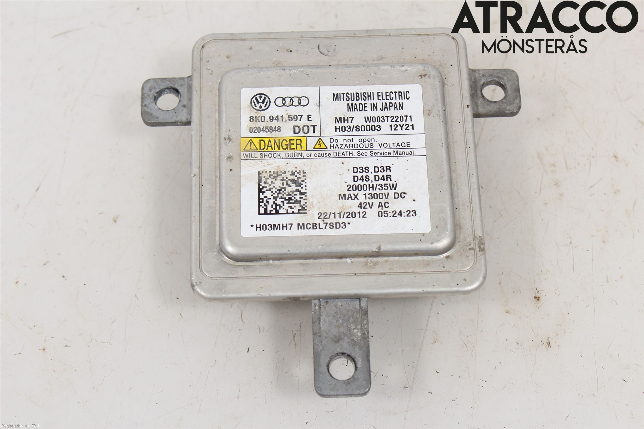 Audi A4 12-15 Styrenhet Strålkastare