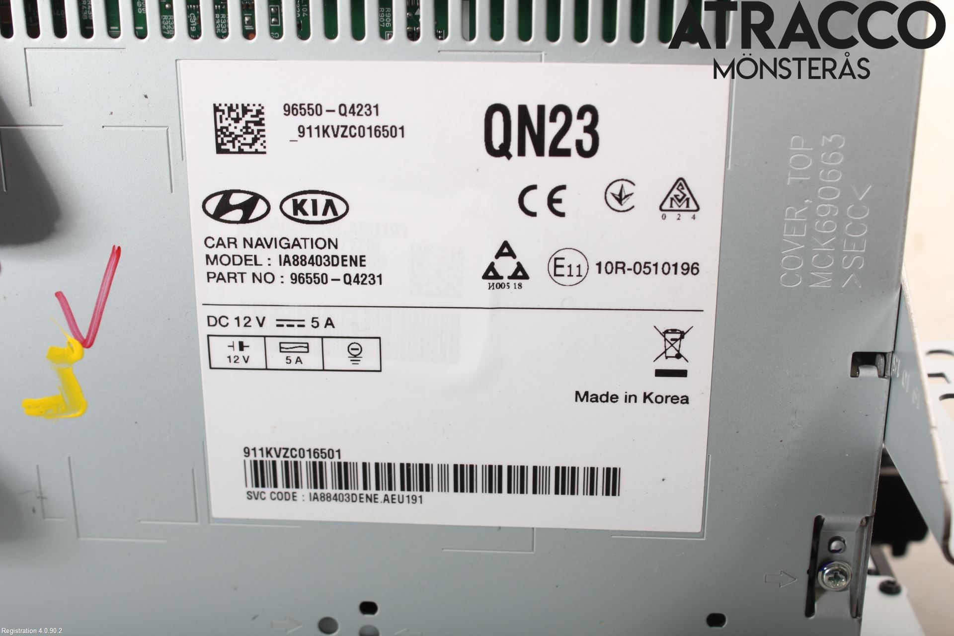 Kia NIRO (DE) 17-22 Gps Navigator