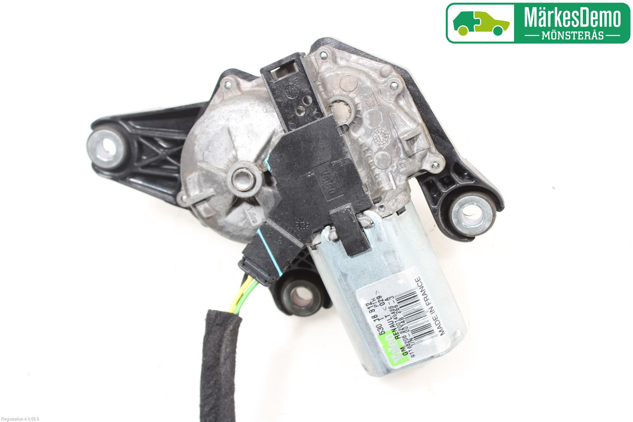 Opel VIVARO 01-14 Torkarmotor Baklucka