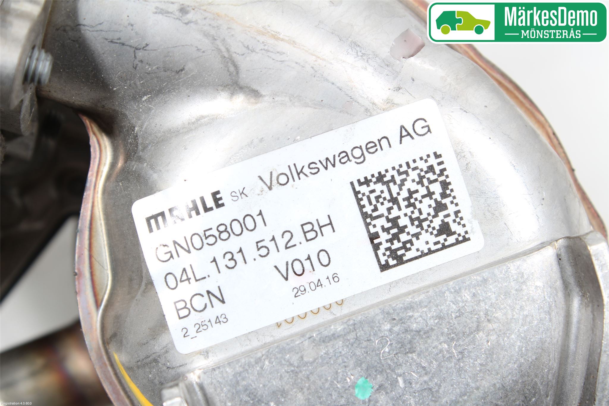 Volkswagen VW TIGUAN 16-24 Avgaskylare