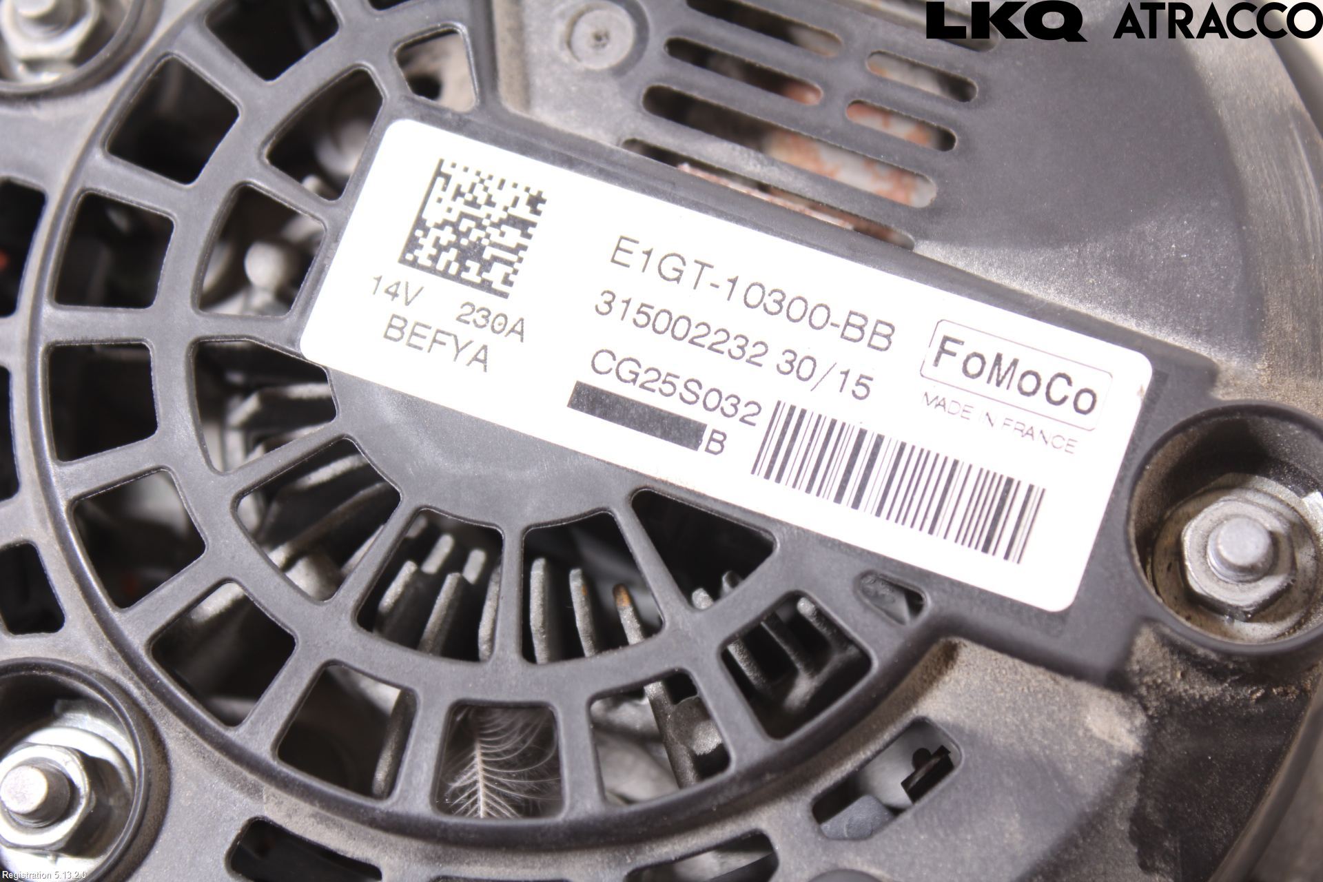 Ford GALAXY 16- Generator