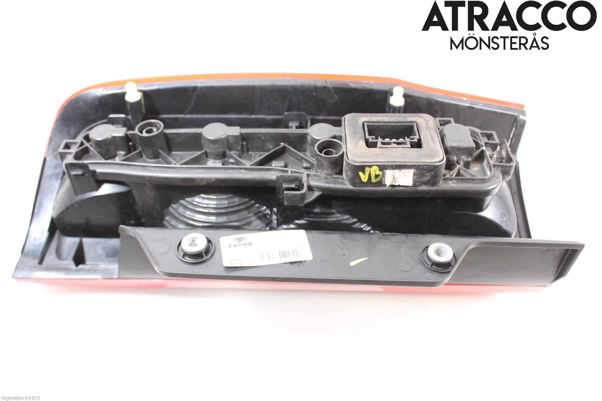 Peugeot BIPPER Bakljus Vänster