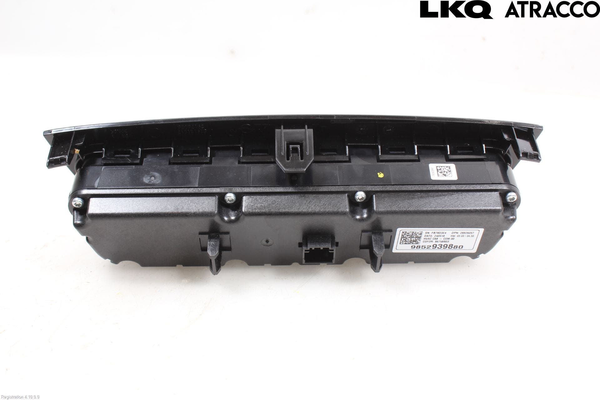 Opel CORSA F, CORSA-E 20- Ac Styrenhet Ac Manöveren