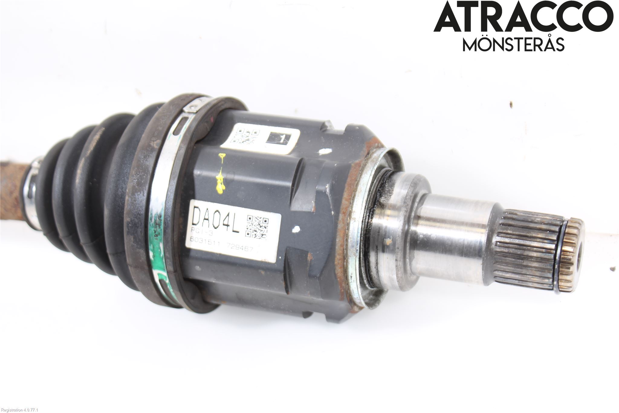 Toyota RAV4 13-18 Drivaxel Fram Vänster