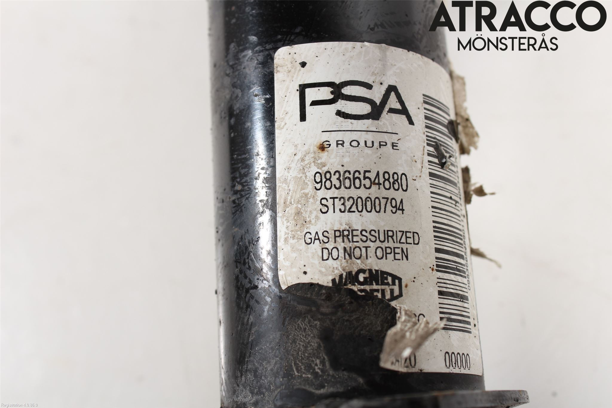 Peugeot 2008/E-2008 20- Fjäderben Fram Höger