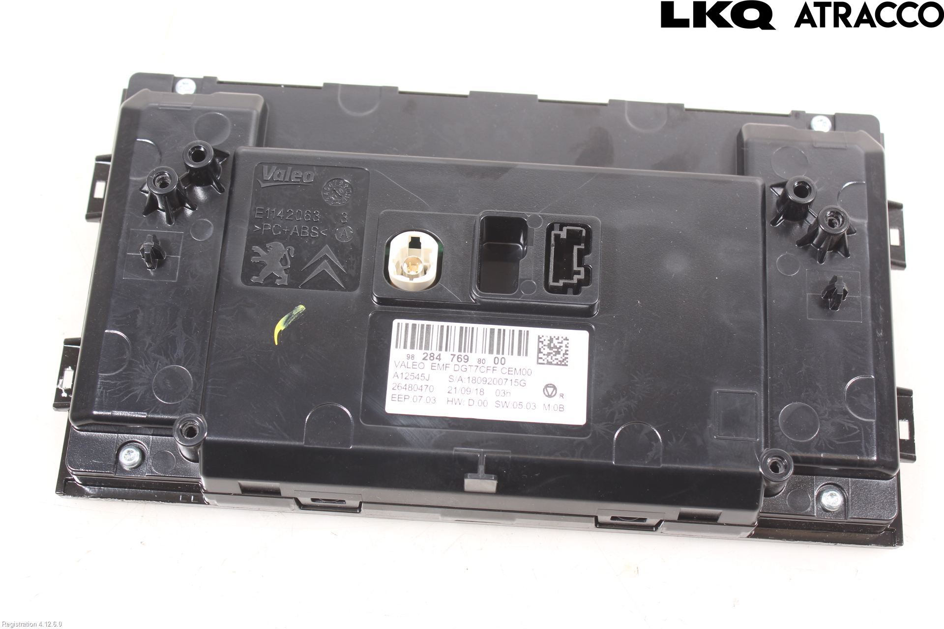 Peugeot 308 14-21 Multifunktionsdisplay