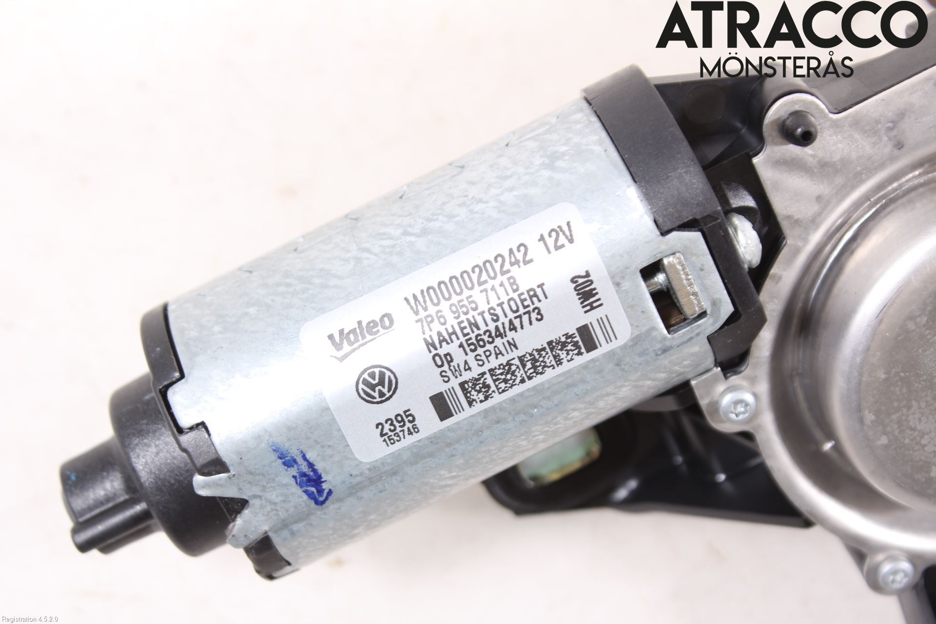 Volkswagen VW TOUAREG 7P 11-18 Torkarmotor Baklucka