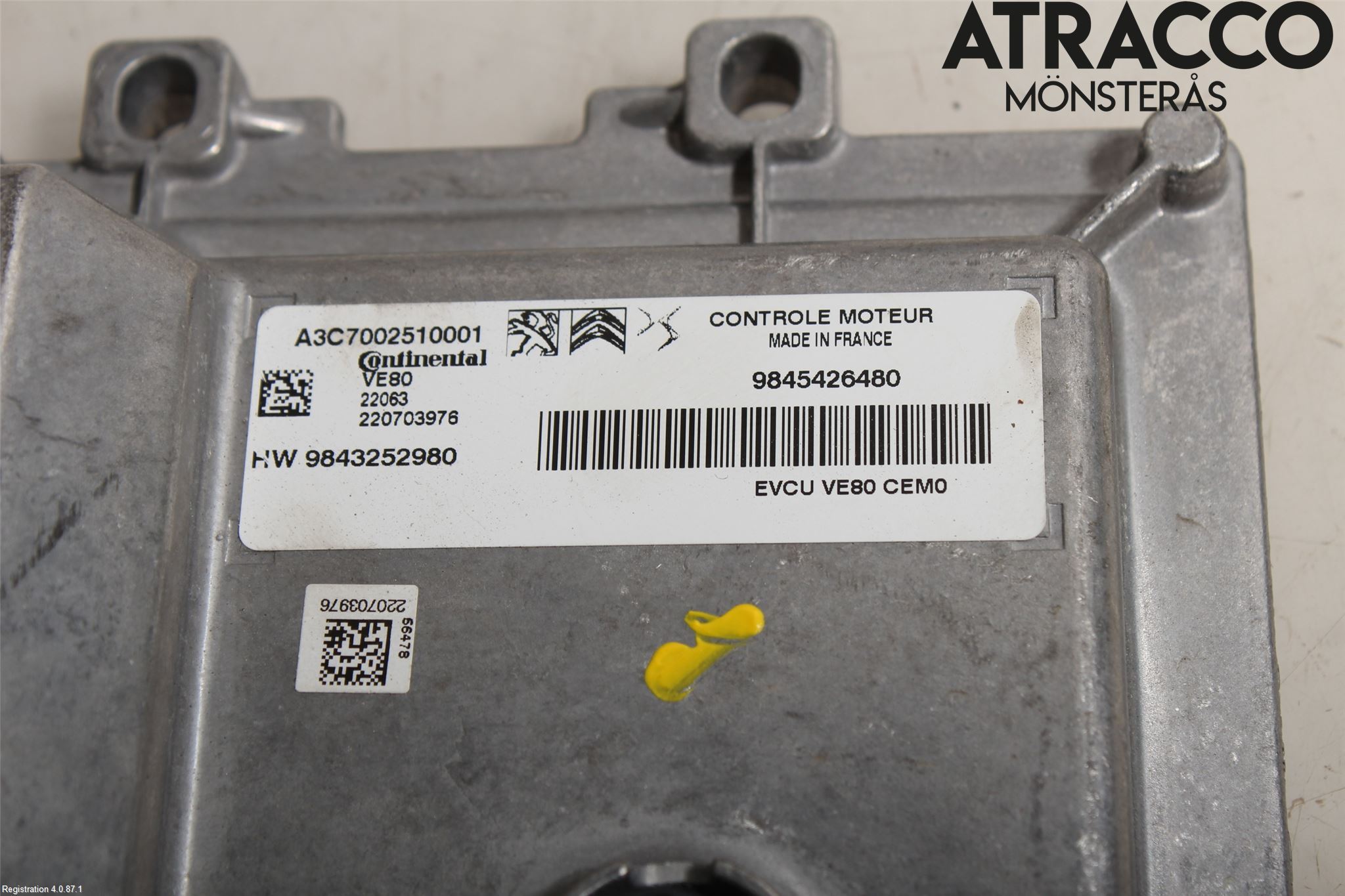 Citroen C4/E-C4 C4X/E-C4X III 21- Styrenhet Elmotor