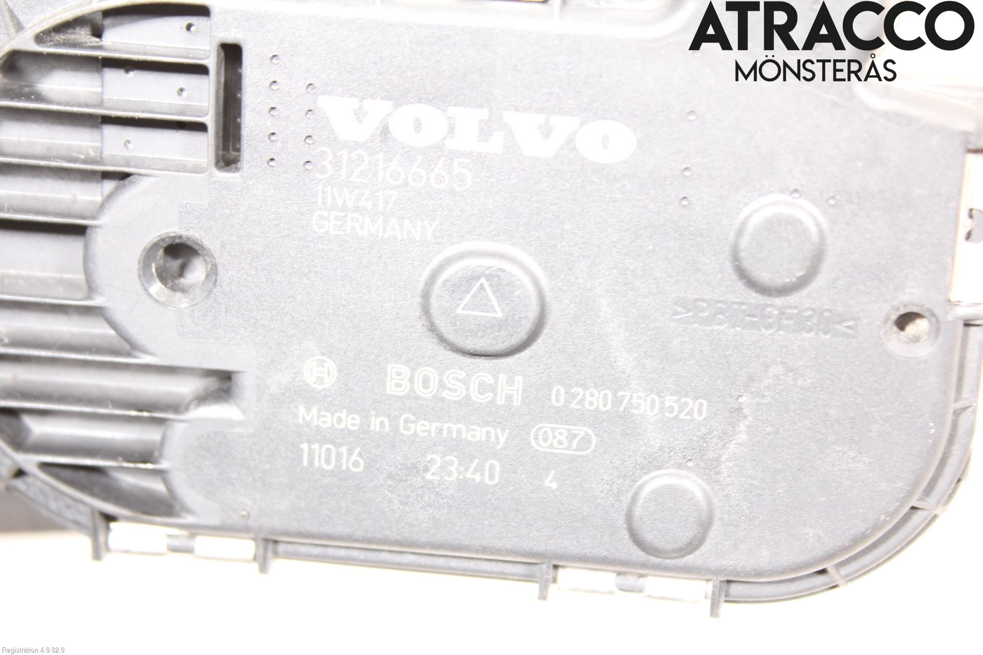 Volvo C30 07-10 Injspjällhus