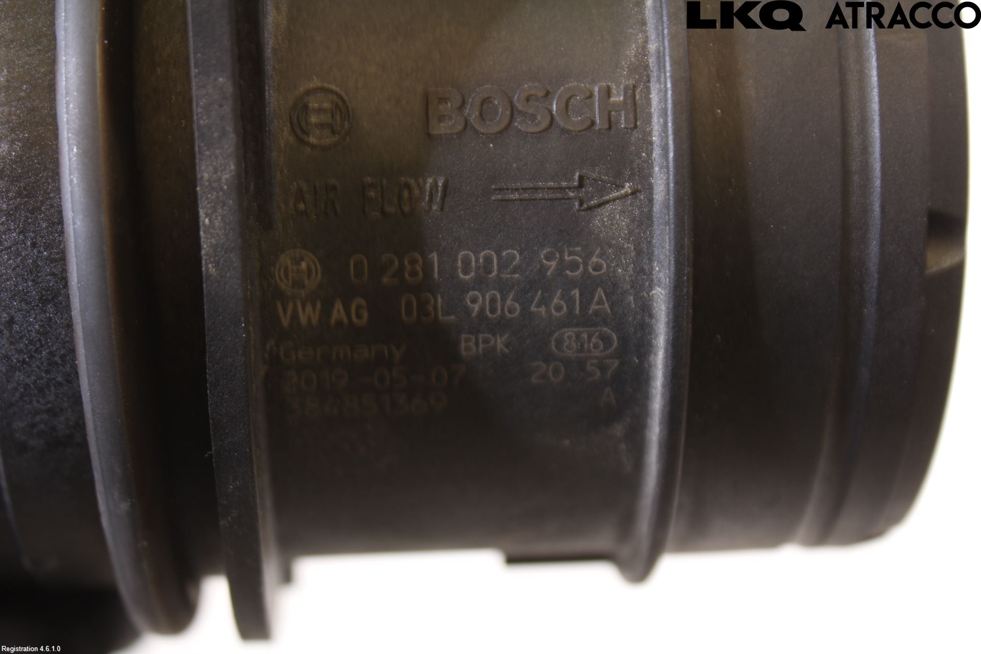 Volkswagen VW TRANSP/CARAVELLE (T6) 16-22 Injluftmassamätare