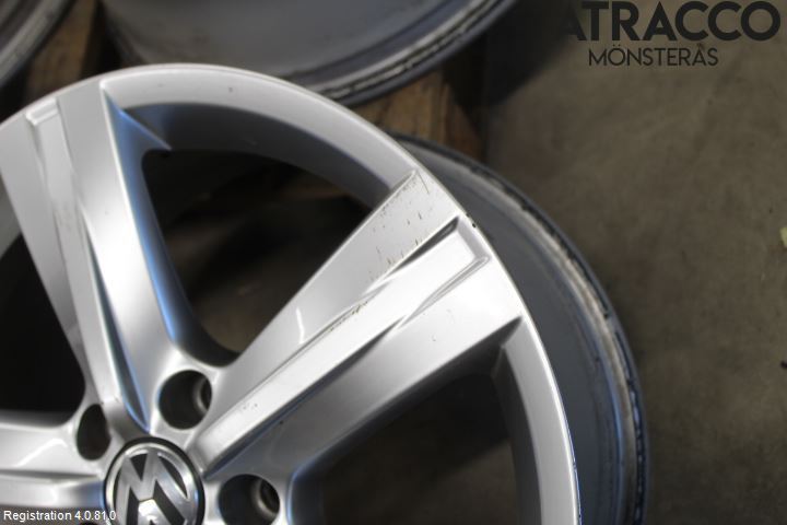 Volkswagen VW PASSAT 11-14 Fälgsats Aluminium