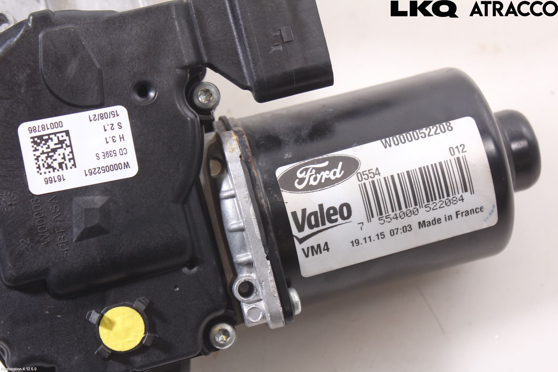 Ford S-MAX 15- Torkarmotor Vindruta