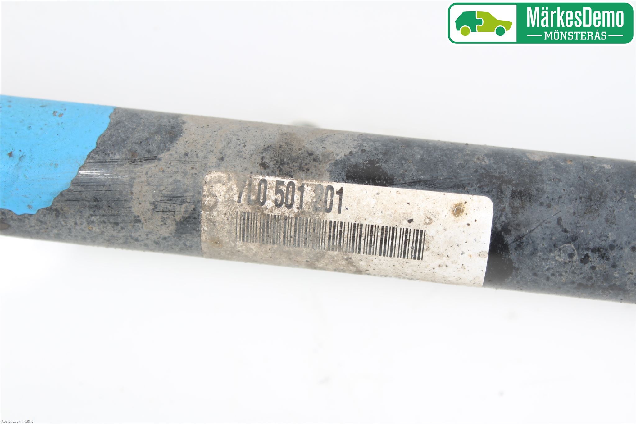 Volkswagen VW TOUAREG 7L 03-10 Drivaxel Bak Höger