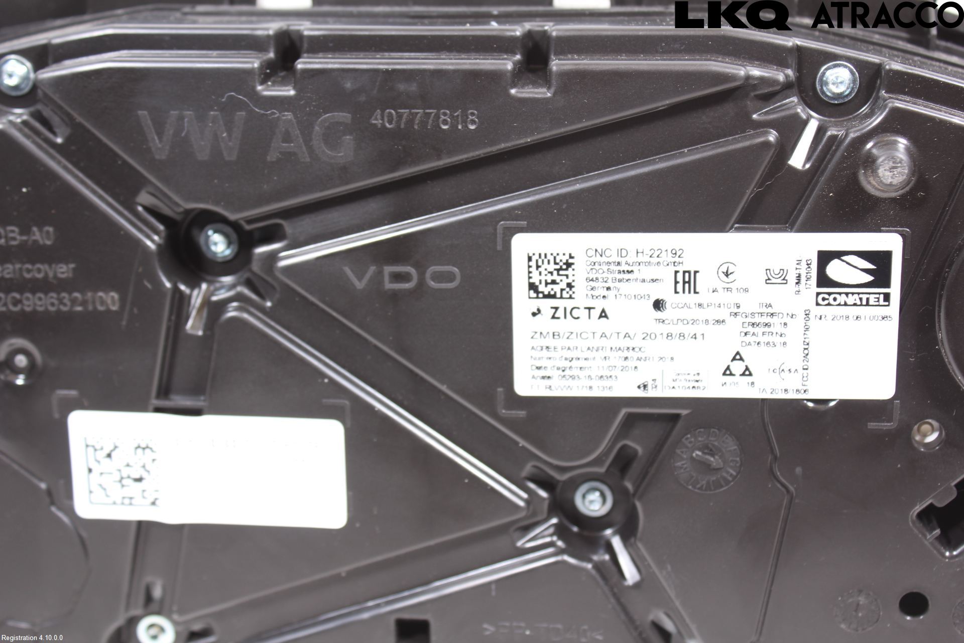 Seat IBIZA V 17-20 Instrument Komb