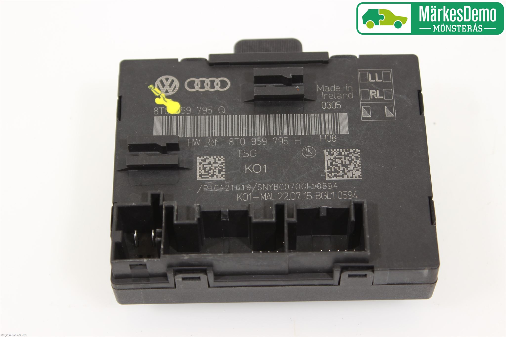 Audi A5 07-16 Styrenhet Dörr