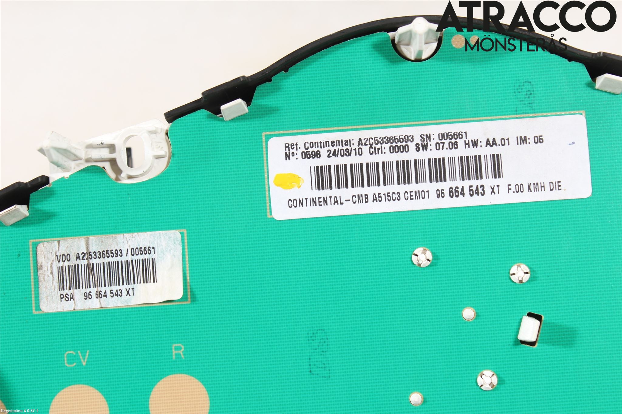 Citroen DS3 Instrument Komb