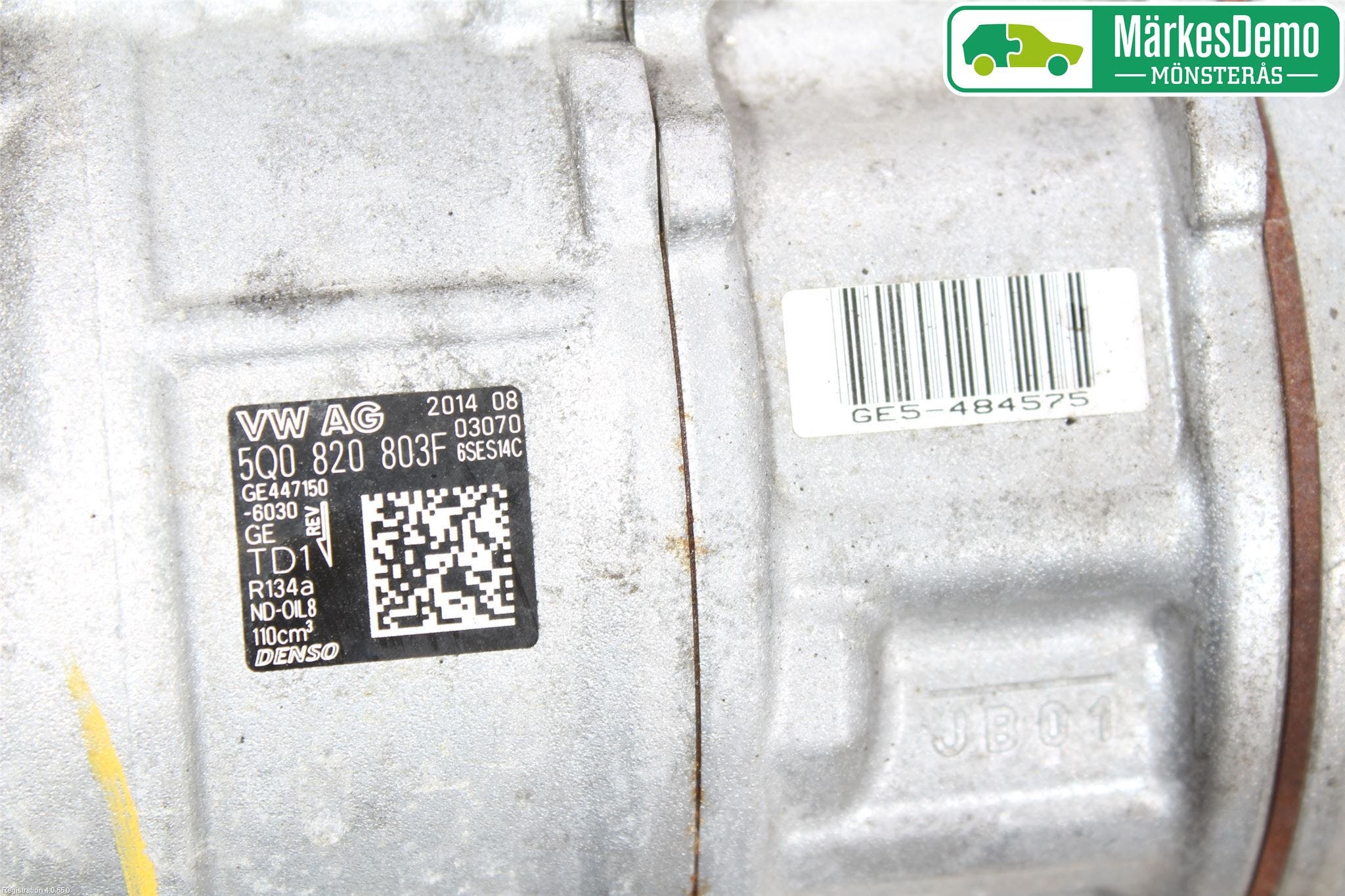 Volkswagen VW GOLF / E-GOLF VII 13-20 Ac Kompressor