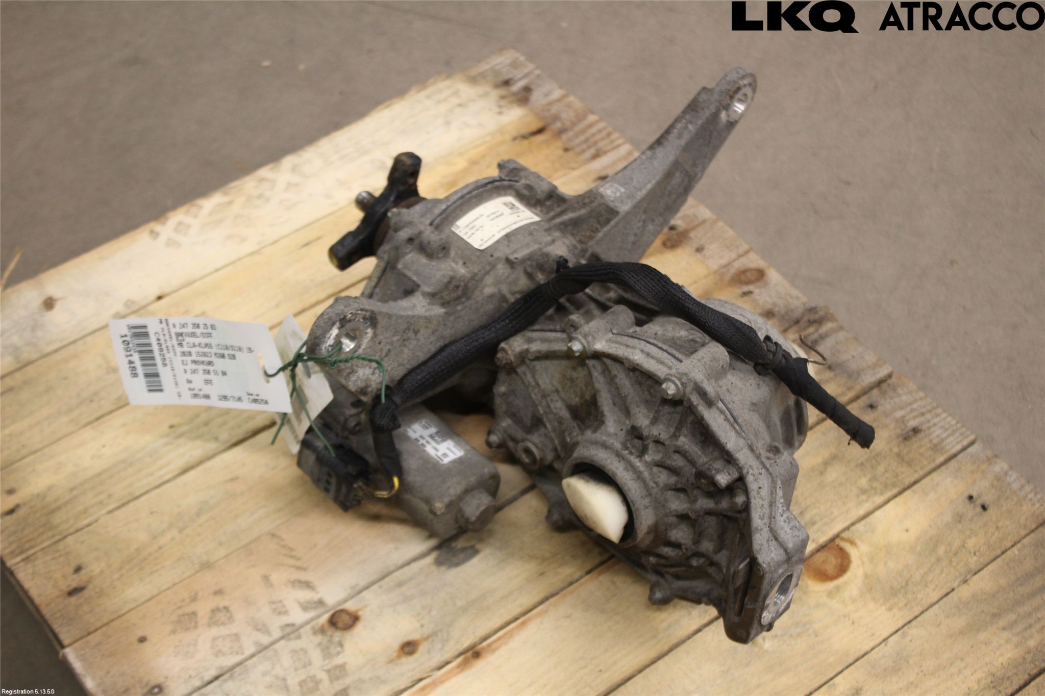 Mercedes-Benz MB CLA-KLASS (C118/X118) 19- Bakväxel-Diff