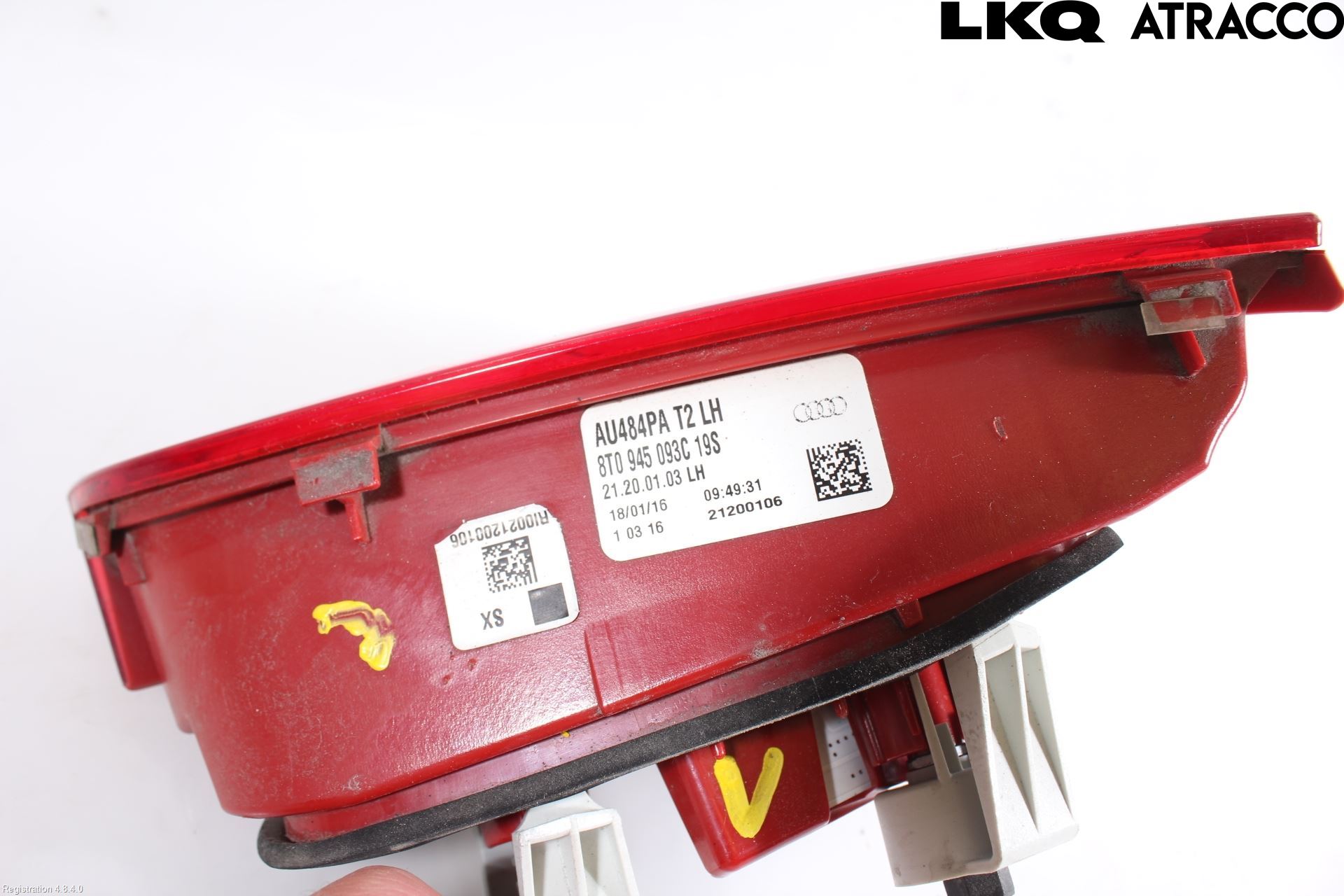 Audi A5 07-16 Bakljus Lucka Vä