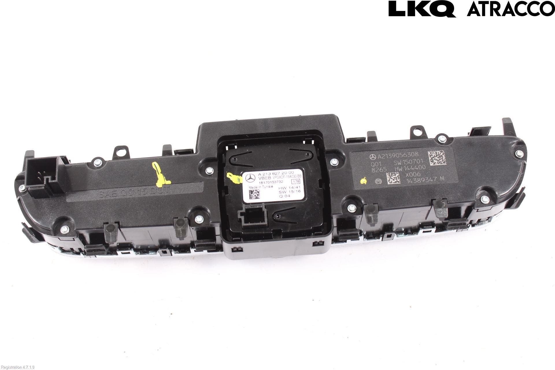 Mercedes-Benz MB E-KLASS (W213) 16-23 Strömställare Multifunktion