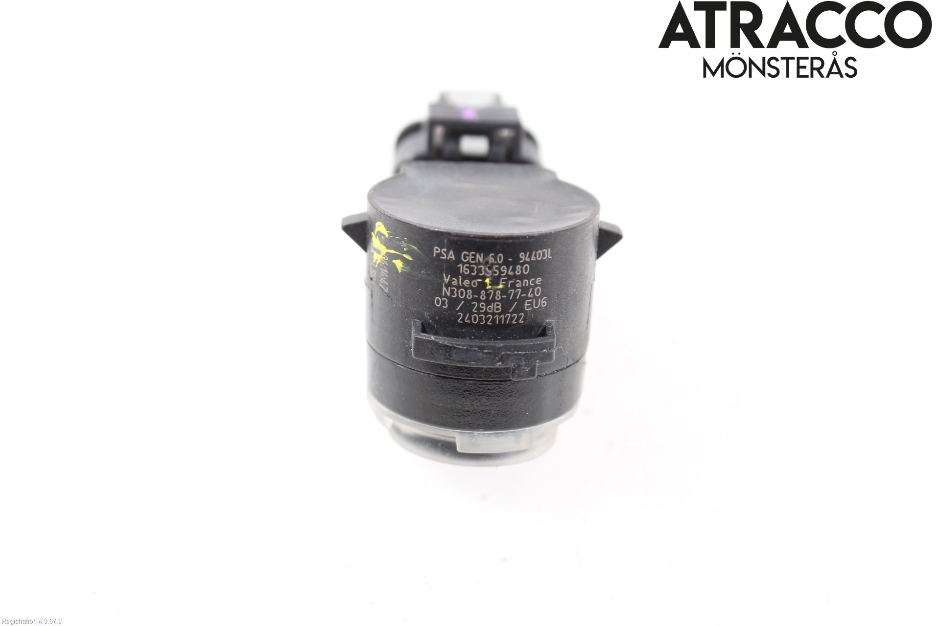 Citroen DS 7 CROSSBACK 19-23 Parkeringshjälp Backsensor