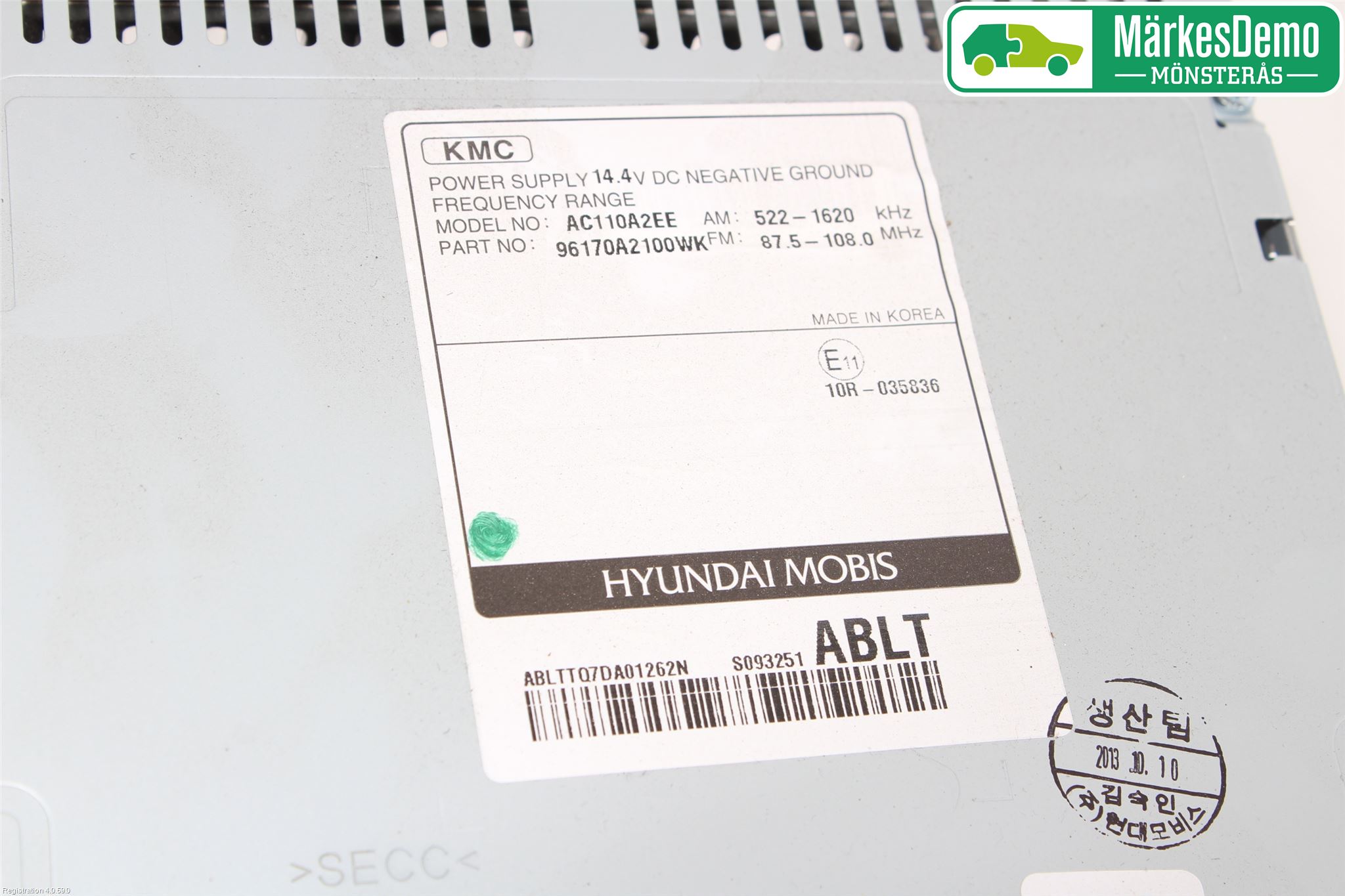 Kia CEED 12-18 Radio