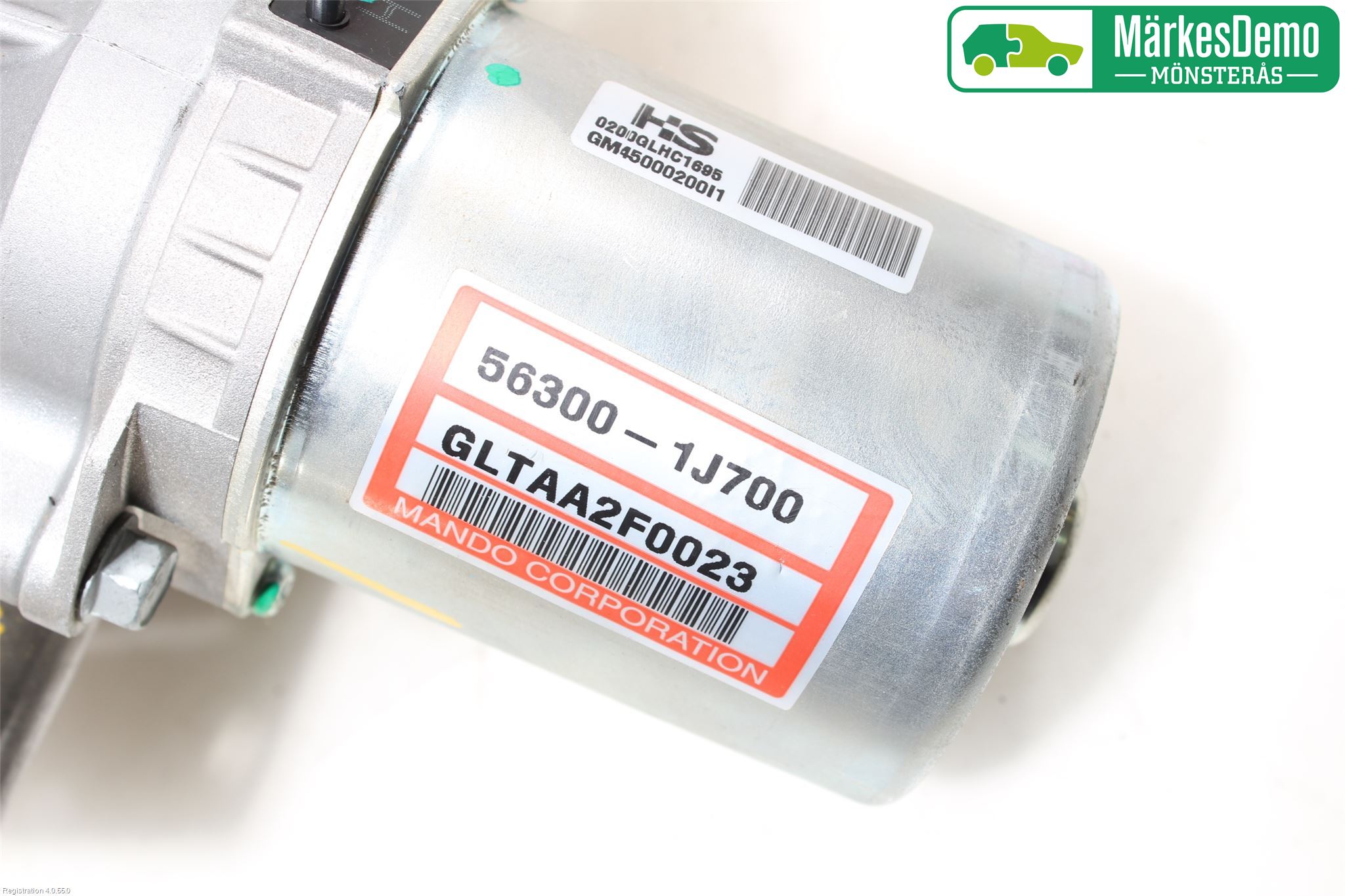 Hyundai i20 PB 09-14 Rattaxelagg Med Inb Servo