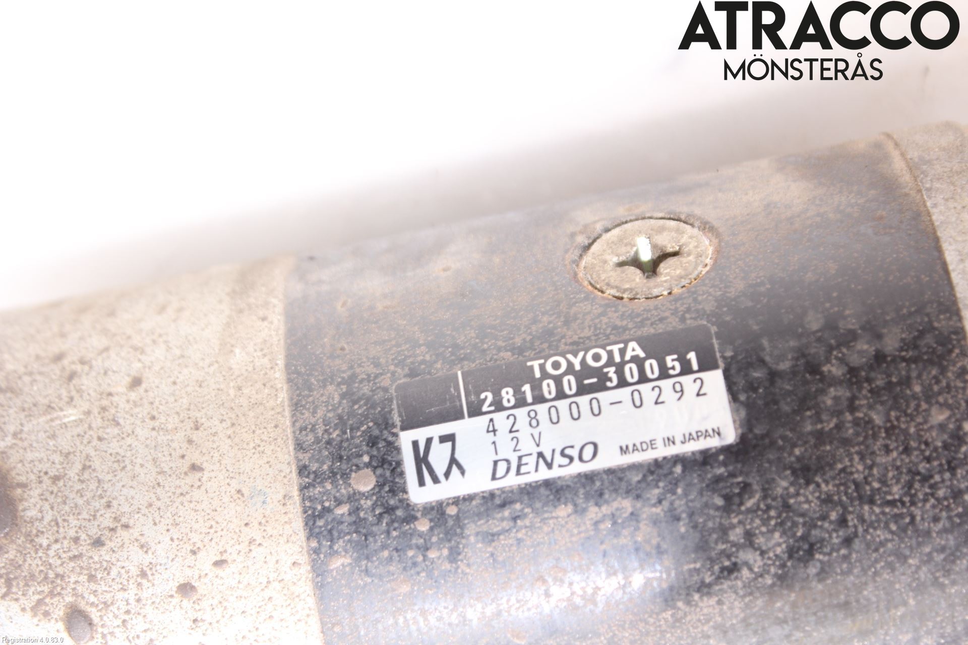 Toyota LANDCRUISER J150 10-23 Startmotor Diesel