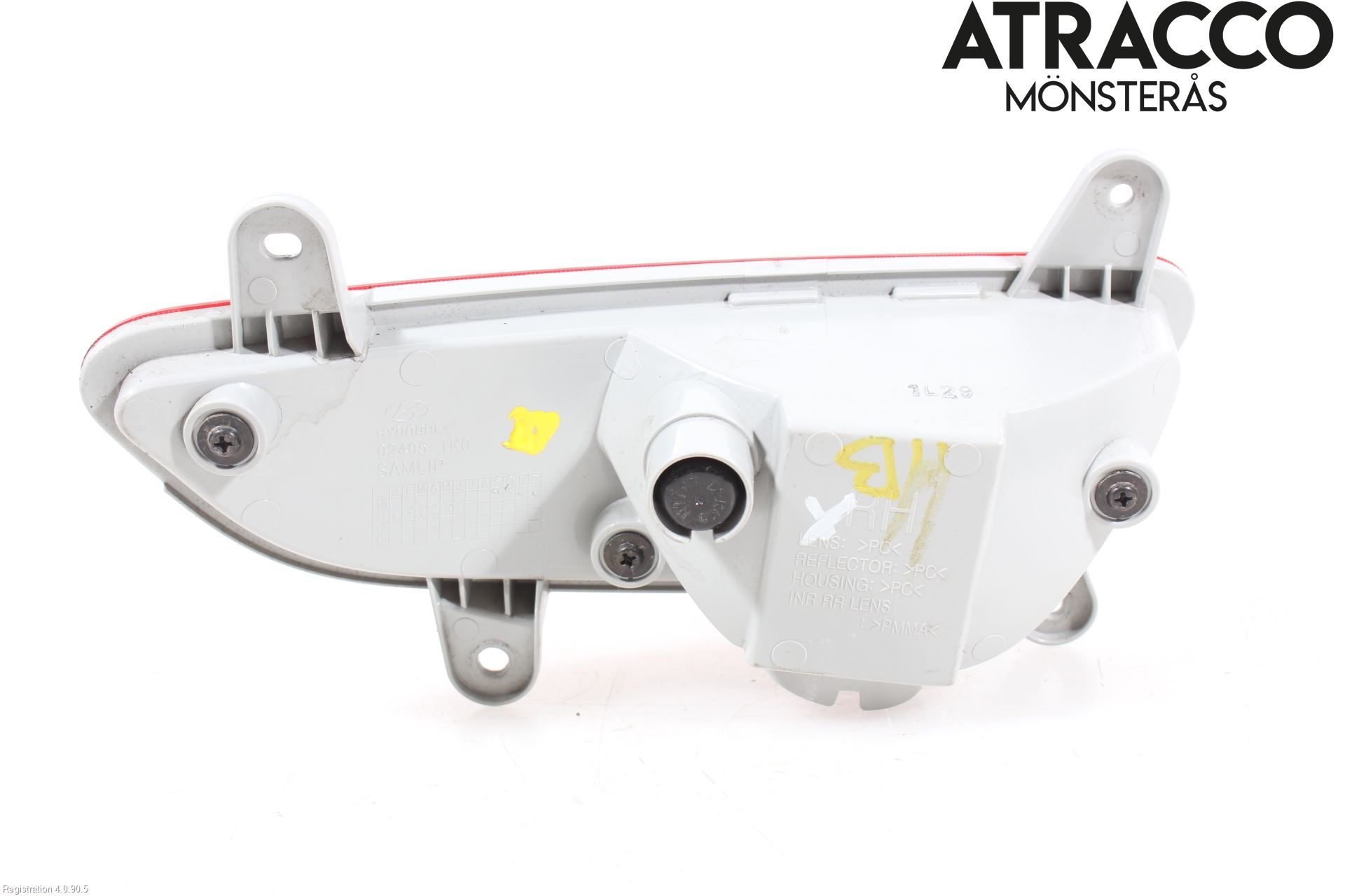 Hyundai ix20 Dimljus/Reflex Bak