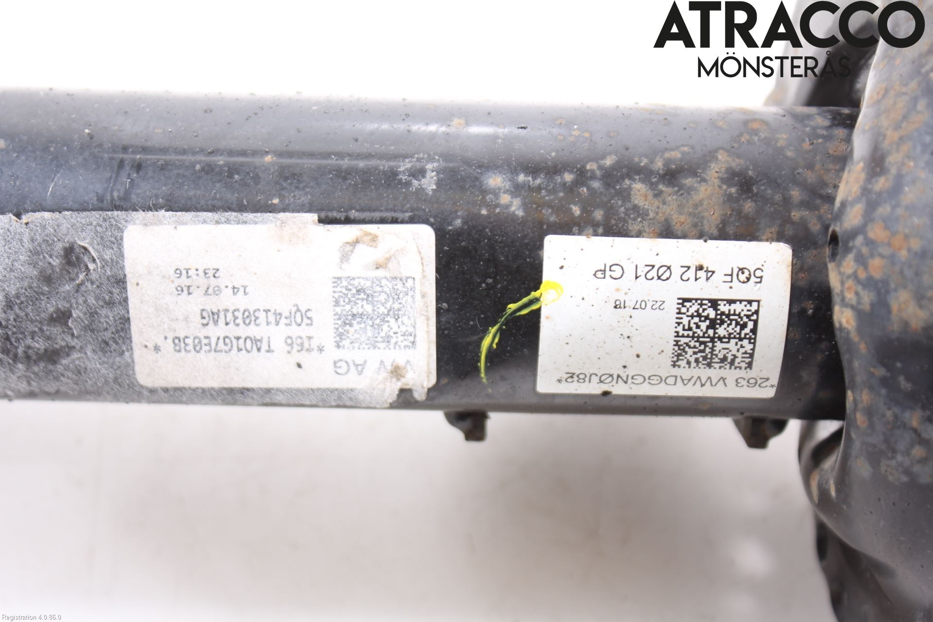 Volkswagen VW TIGUAN 16-24 Fjäderben Fram Höger