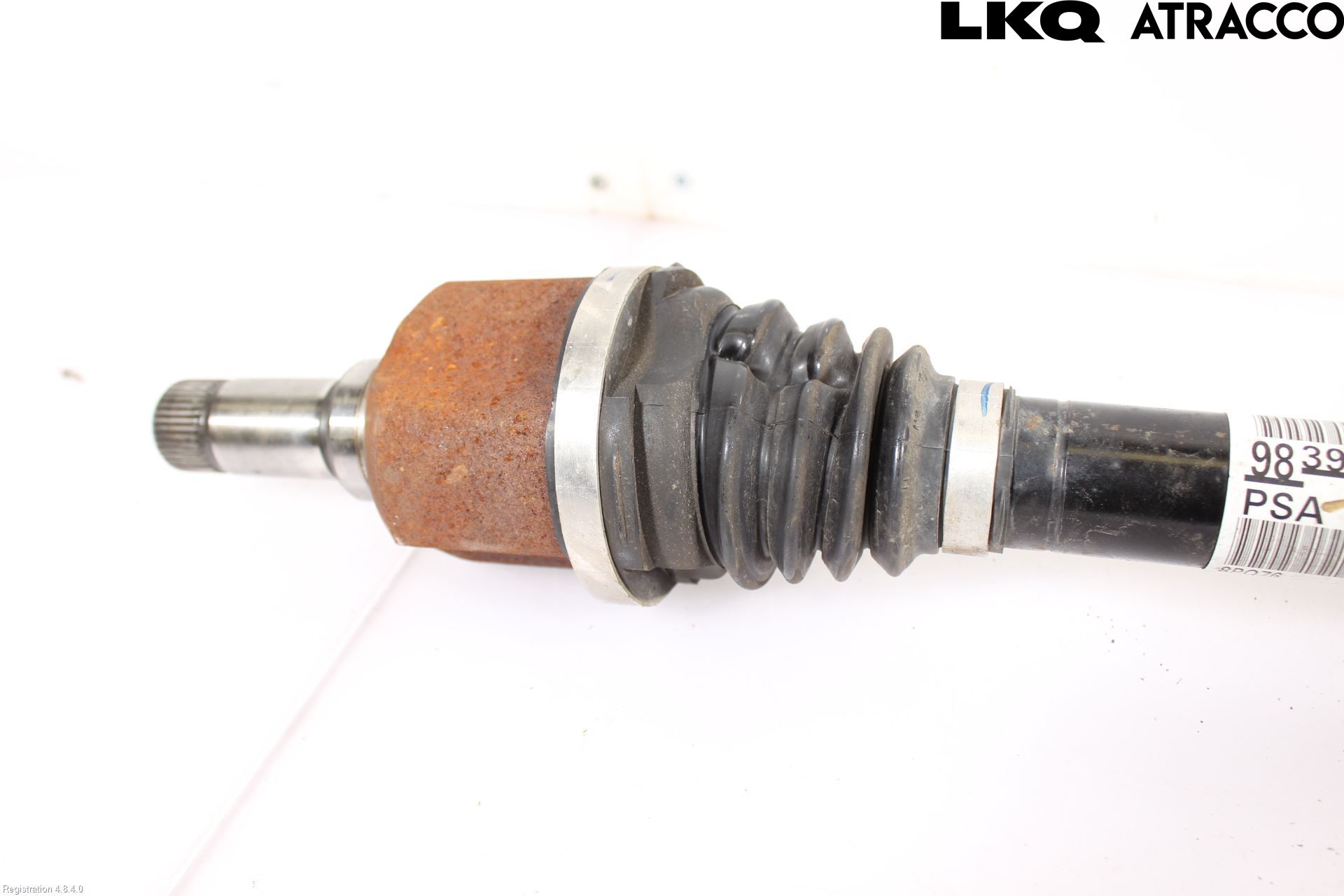 Citroen JUMPY/E-JUMPY 16- Drivaxel Fram Vänster