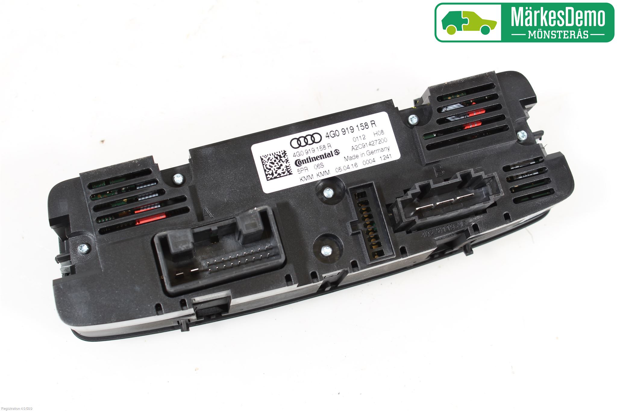 Audi A6/S6 4G 11-18 Ac Styrenhet Ac Manöveren