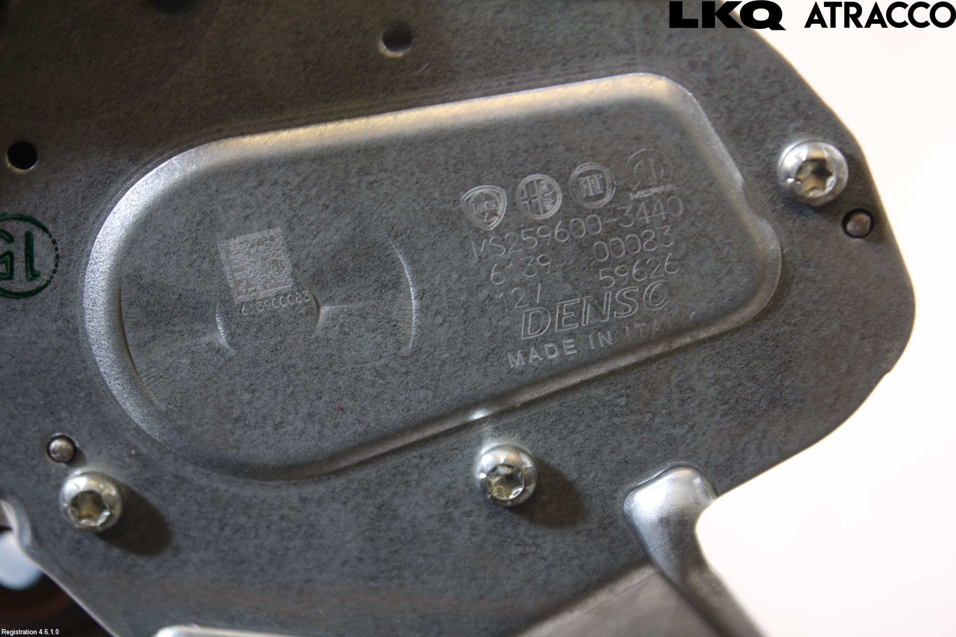 Fiat 500L 13-19 Torkarmotor Baklucka