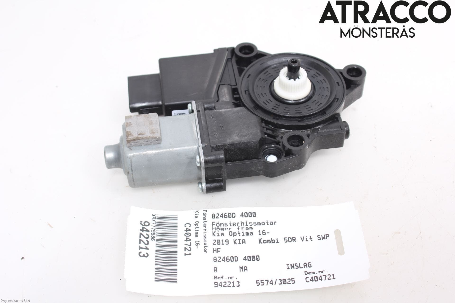 Kia OPTIMA 16-20 Fönsterhissmotor