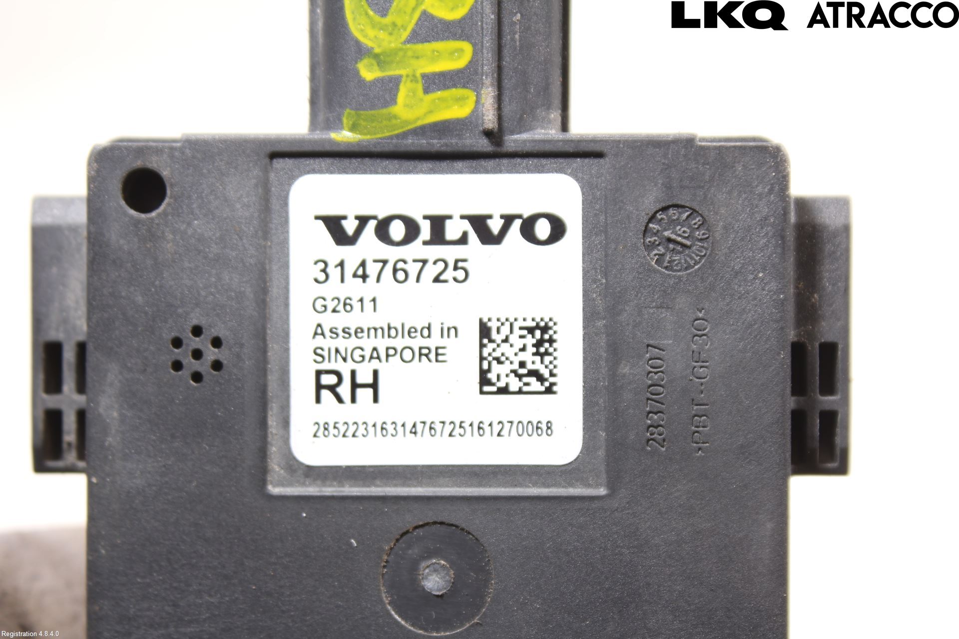 Volvo XC90/RECHARGE 16- Sensor Aktivt Kollisionsskydd