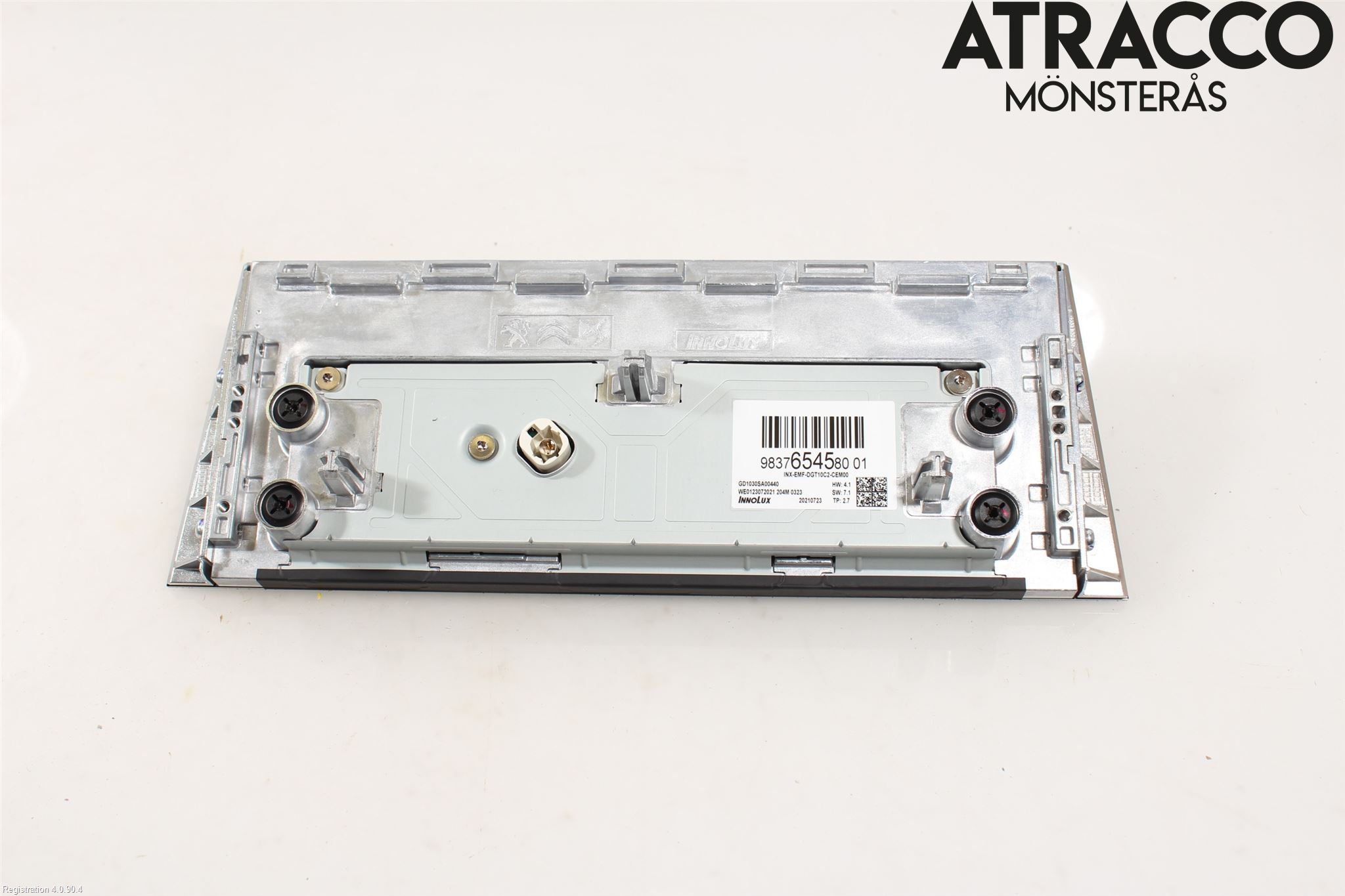 Peugeot 308/E-308 21- Multifunktionsdisplay